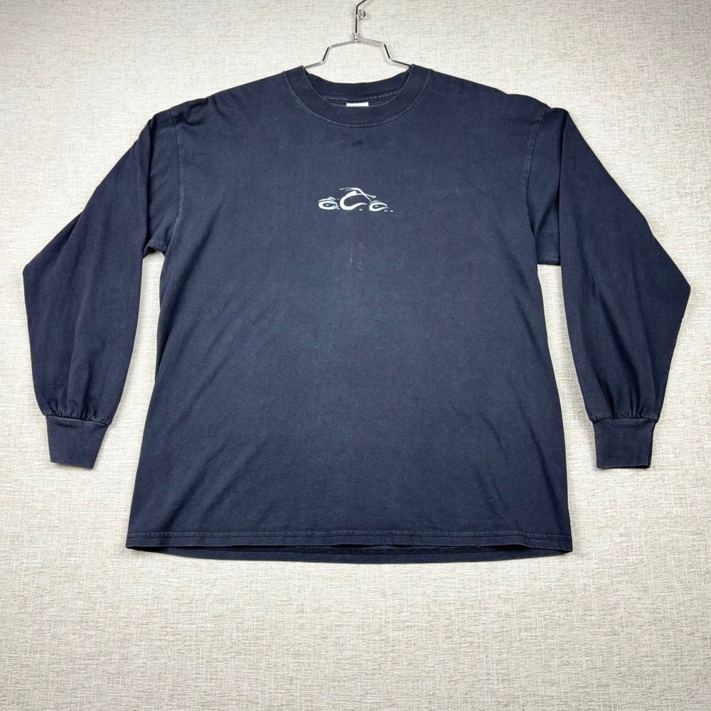 Orange County Choppers Mens XL Long Sleeve T-Shirt Black Biker OCC Sword Graphic